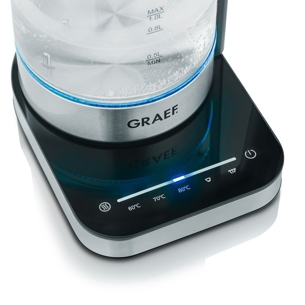 GRAEF WK350 el.virdulys su arbatos filtru, stiklinis