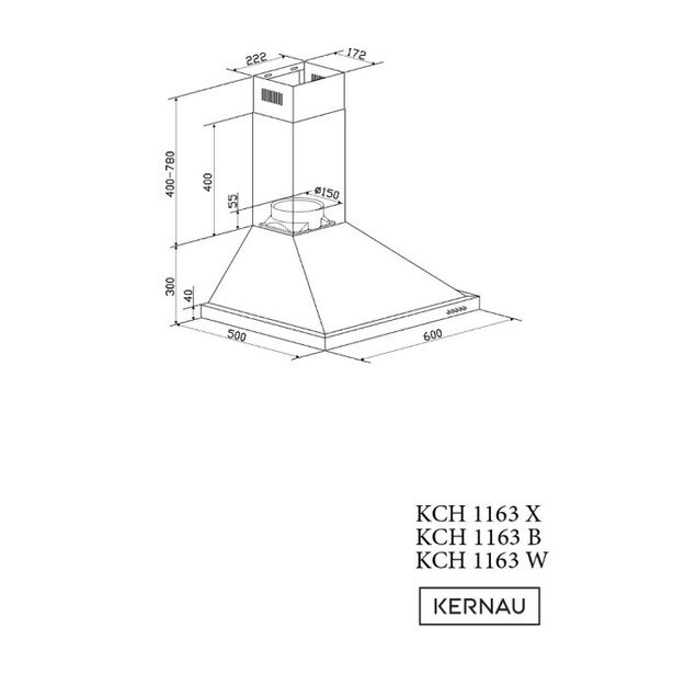 KERNAU KCH 1163 X 3
