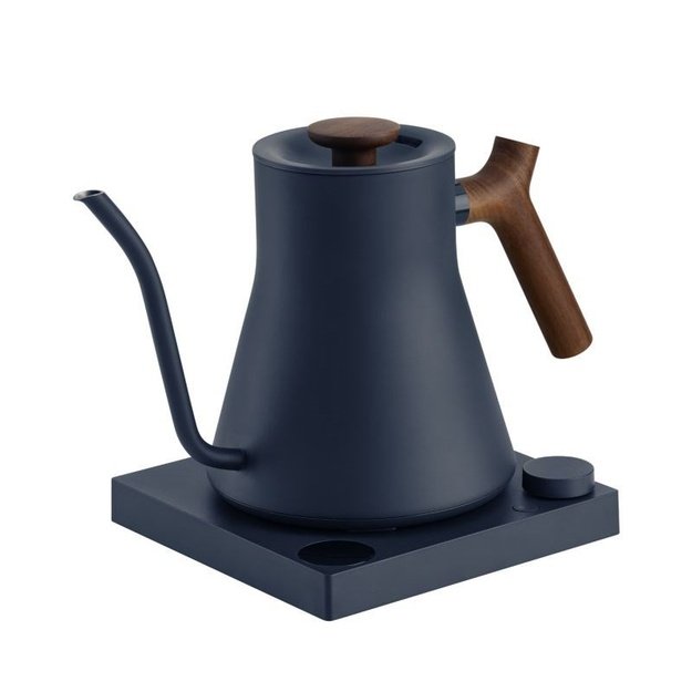 Electric kettle Fellow Stagg EKG PRO 900ml stone blue with walnut handle