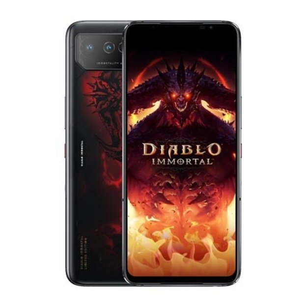 ASUS ROG Phone 6 Diablo Immortal Edition 17.2 cm (6.78 ) Dual SIM Android 12 5G USB Type-C 16 GB 512 GB 6000 mAh Black, Red