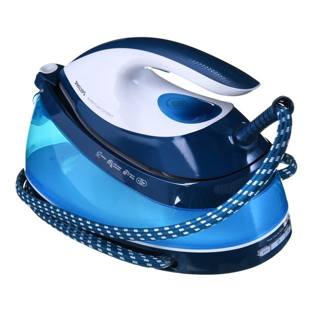 Philips GC7840/20 steam ironing station 2400 W 1.5 L SteamGlide soleplate Blue, White