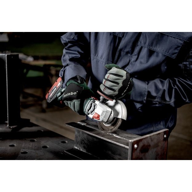 METABO. ANGLE GRINDERWB 18 LT BL 11-125 QUICK 2x5,2Ah METABOX