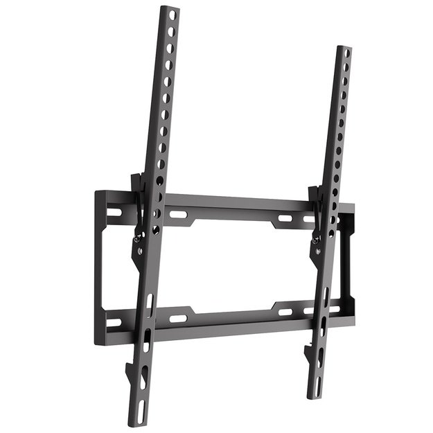 Maclean TV Mount / Bracket, max VESA 400x400, 32-75 , up to 45 kg, black, tilt adjustment 0&deg;&ndash;8&deg;, MC-187