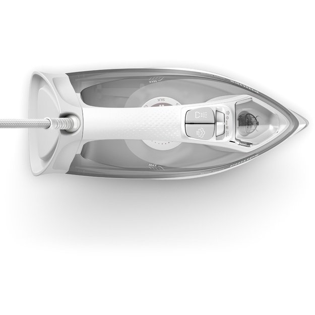 Philips 5000 series DST5010/10 iron Steam iron SteamGlide Plus soleplate 2400 W Grey, White