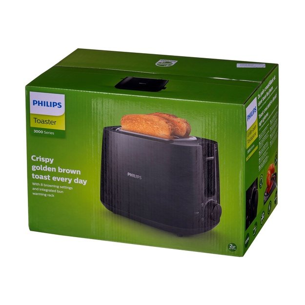 Toaster Philips HD2581/90 ( 830 W , Black )