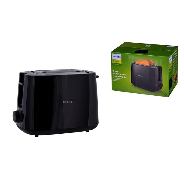 Toaster Philips HD2581/90 ( 830 W , Black )