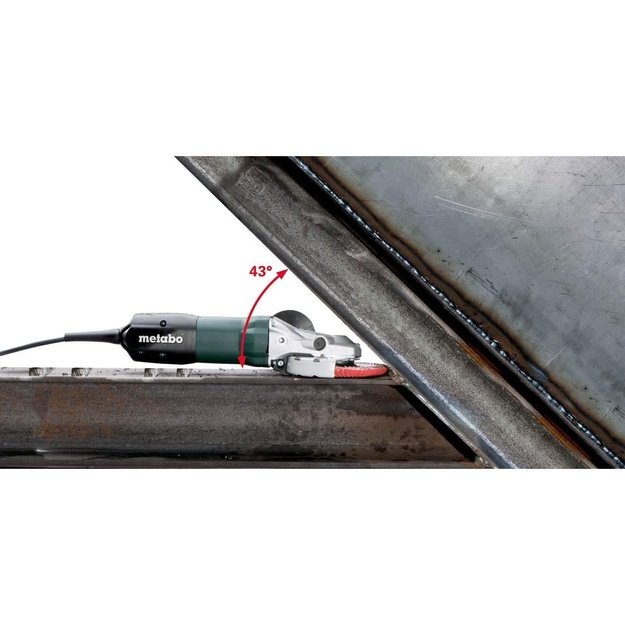 METABO FLAT HEAD ANGLE GRINDER 910W 125mm WEF9-125 QUICK