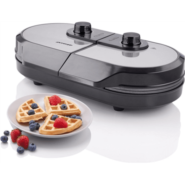 Gorenje | Mini Grill, Waffle plate | WM1400SB | Electric Grill | 1400 W | Diameter 18 cm | Black