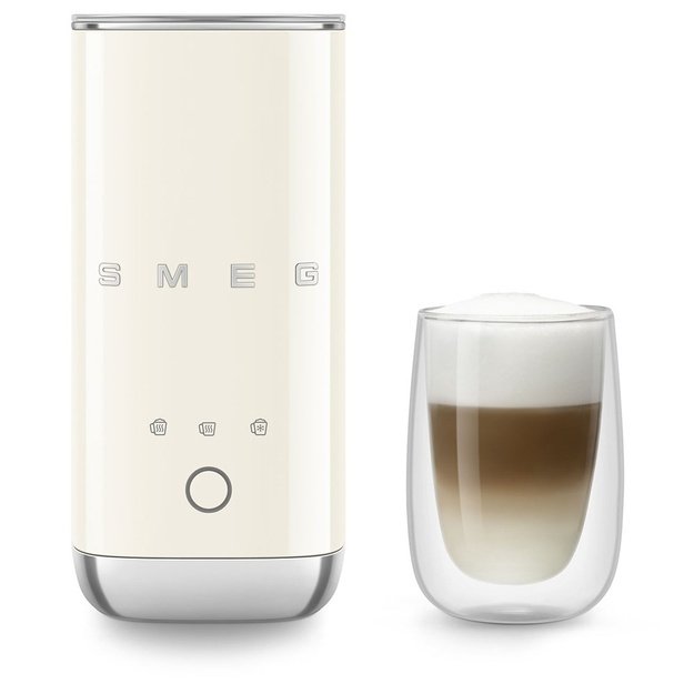 Smeg MFF02CREU milk frother/warmer Automatic milk frother/warmer Cream