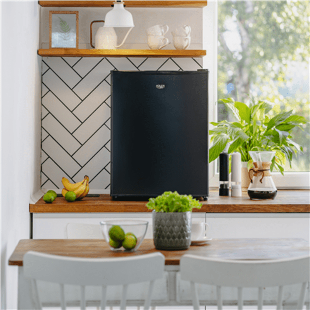 Adler Refrigerator | AD 8097 | Energy efficiency class E | Free standing | Larder | Height 63.2 cm | Fridge net capacity 58 L |
