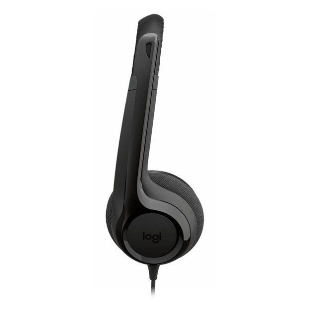 Logitech H390 USB Headset Wired Head-band Calls/Music USB Type-C Black