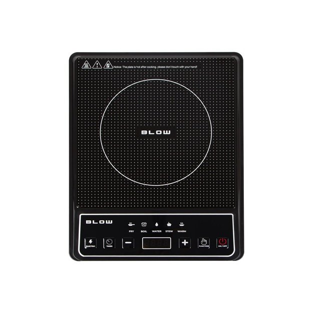 Induction cooker, single-burner, adjustable hob, 2000W, BLOW