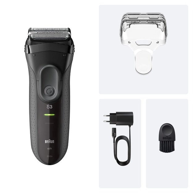 SHAVER 3000 BLACK/GREY BRAUN