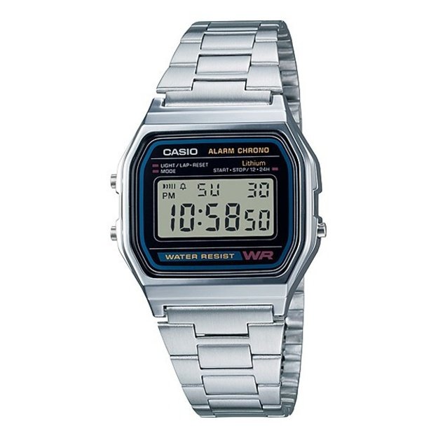 Casio A158WA-1DF watch Wrist watch Stainless steel