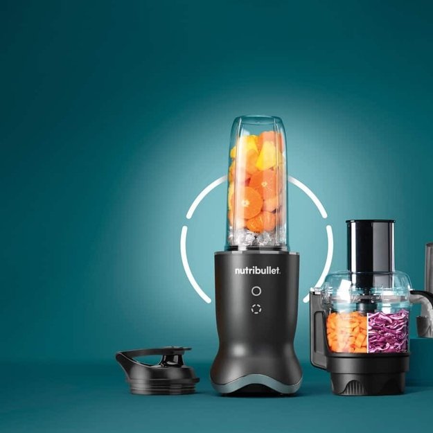 NutriBullet NB1224DG 0.9 L Tabletop blender 1200 W Dark Grey