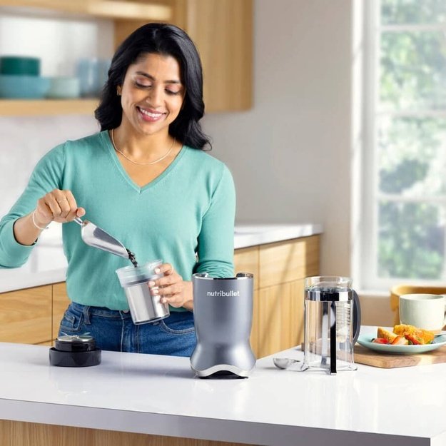 NutriBullet NB1224DG 0.9 L Tabletop blender 1200 W Dark Grey
