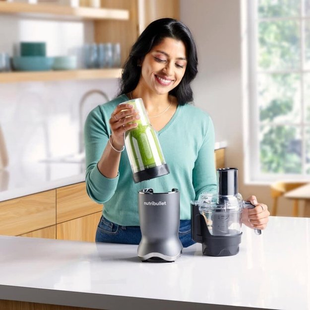 NutriBullet NB1224DG 0.9 L Tabletop blender 1200 W Dark Grey