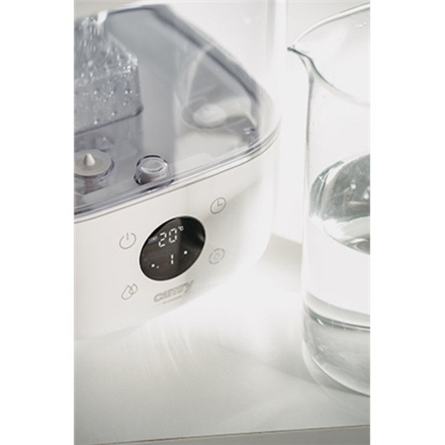 Camry | CR 7973w | Humidifier | 23 W | Water tank capacity 5 L | Suitable for rooms up to 35 m&sup2; | Ultrasonic | Humidification c 1