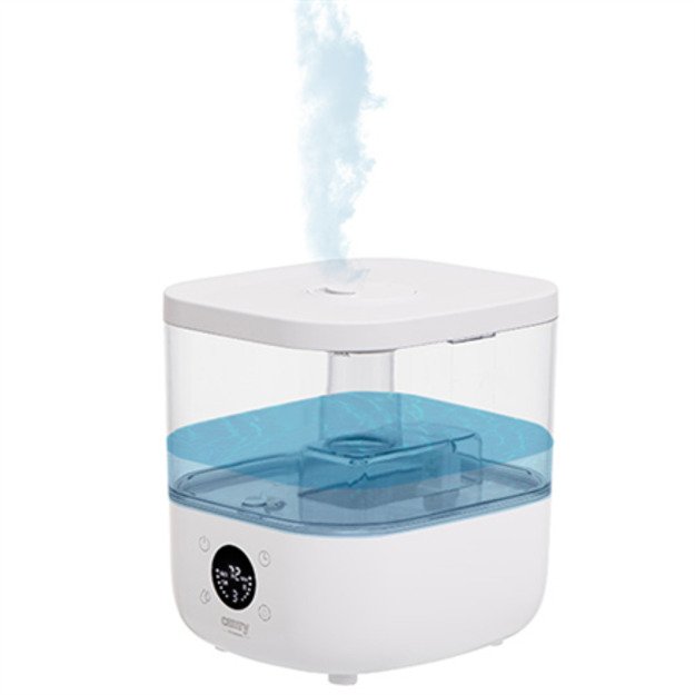 Camry | CR 7973w | Humidifier | 23 W | Water tank capacity 5 L | Suitable for rooms up to 35 m&sup2; | Ultrasonic | Humidification c 5