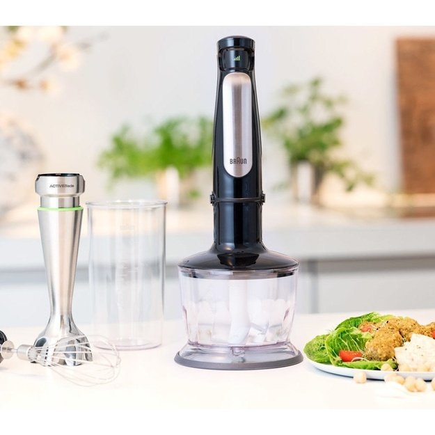 Braun MQ 7035X 0.5 L Immersion blender 1000 W Black, Satin steel