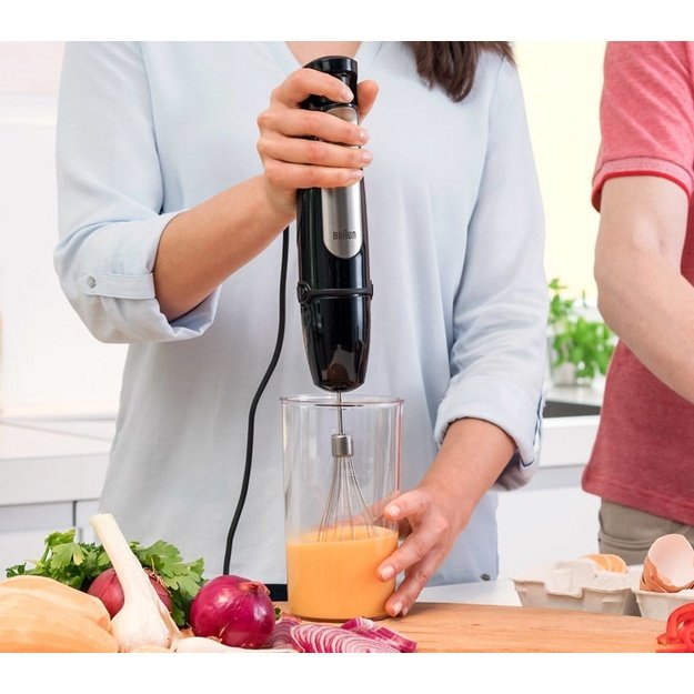 Braun MQ 7035X 0.5 L Immersion blender 1000 W Black, Satin steel