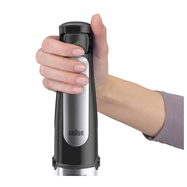 Braun MQ 7035X 0.5 L Immersion blender 1000 W Black, Satin steel