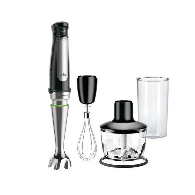 Braun MQ 7035X 0.5 L Immersion blender 1000 W Black, Satin steel