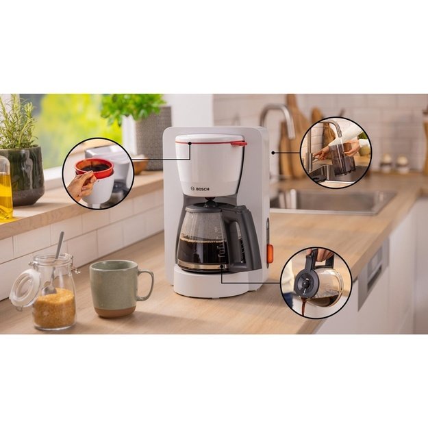 My Moment BOSCH TKA3M131 filter coffee machine (white)