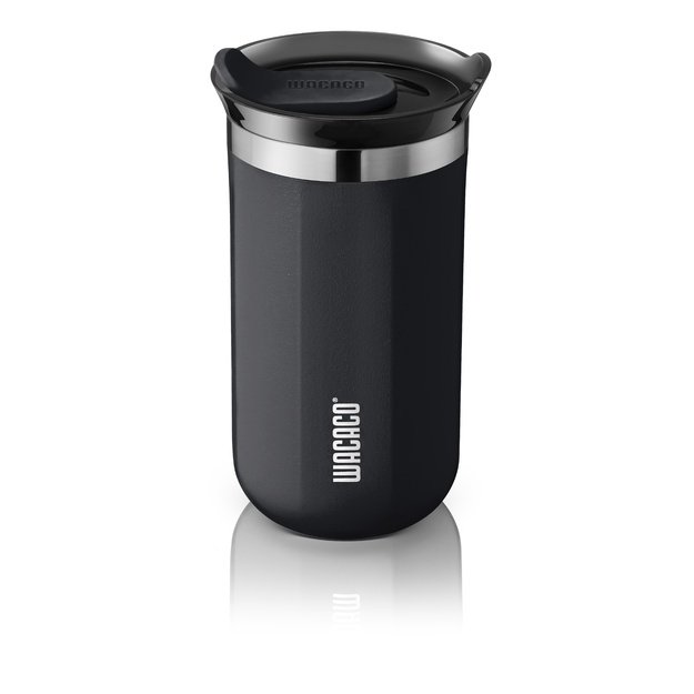 WACACO Octaroma Lungo termo puodelis, 300 ml, juodas