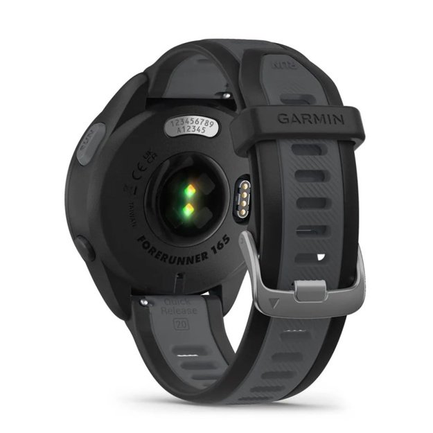 Garmin Forerunner 165 3.05 cm (1.2 ) AMOLED 43 mm Digital 390 x 390 pixels Touchscreen Black GPS (satellite)