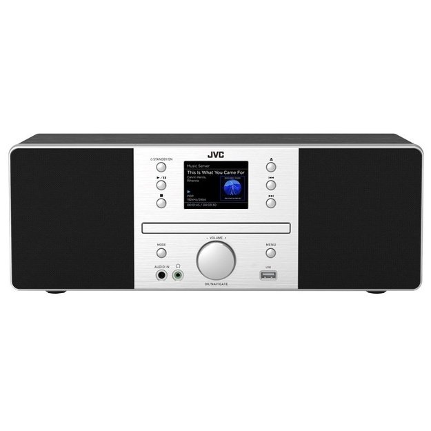 Micro system JVC RD-E874B black