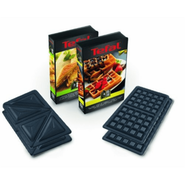 Tefal Snack Collection SW 852 D sandwich maker 700 W Black,Stainless steel