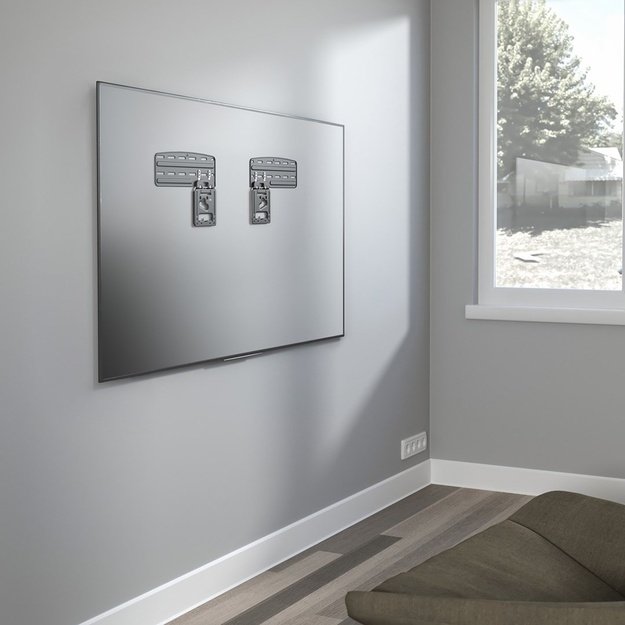 Maclean TV bracket, compatible with Samsung QLED TVs, 43 -85 , max. 60kg, MC-806 N