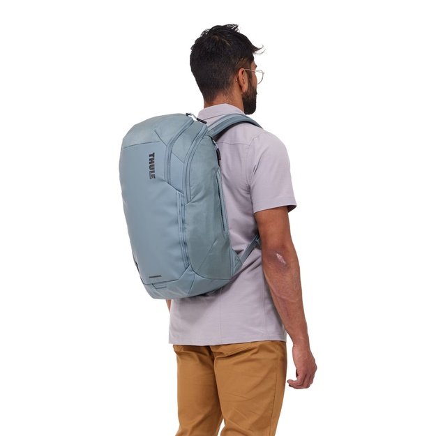 Thule | Backpack 26L | Chasm | Fits up to size 16   | Laptop backpack | Waterproof | Pond Gray