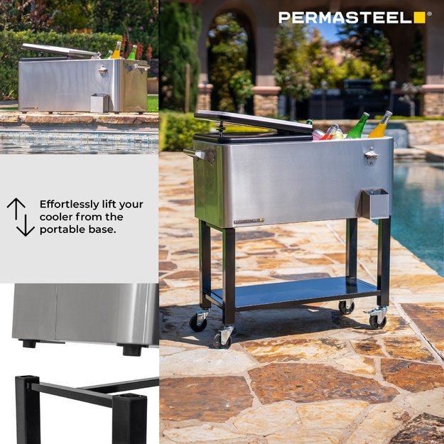 Sodo &scaron;aldytuvas Permasteel PS-223-80QT-SS