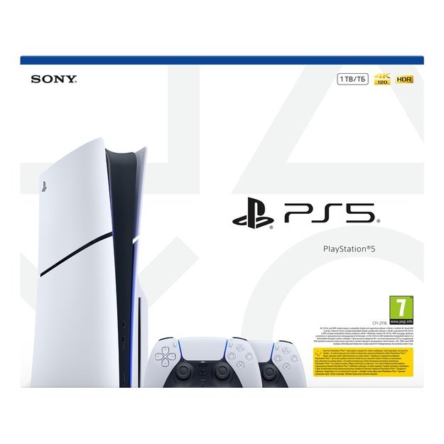 Sony Interactive Entertainment PS719022602 game console 1 TB Wi-Fi Black, White