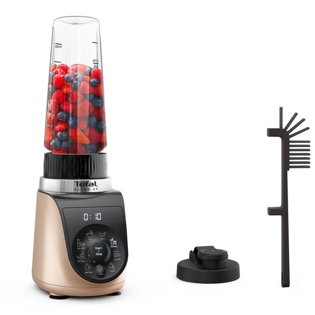 Tefal Blend Up BL190AF0 blender 0.85 L Tabletop blender 1000 W Beige, Black, Transparent