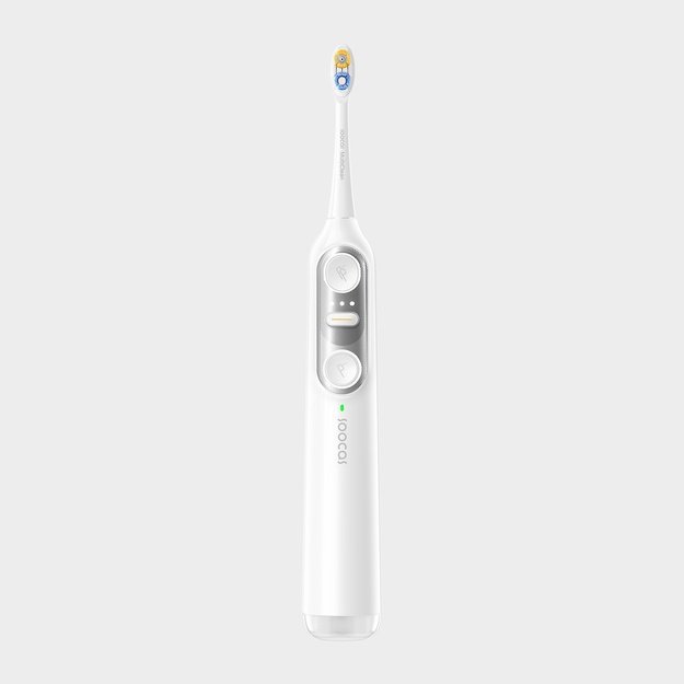 SOOCAS NEOS II 2-in-1 Elektrinis dantų &scaron;epetėlis su irigatorium, Pearl White