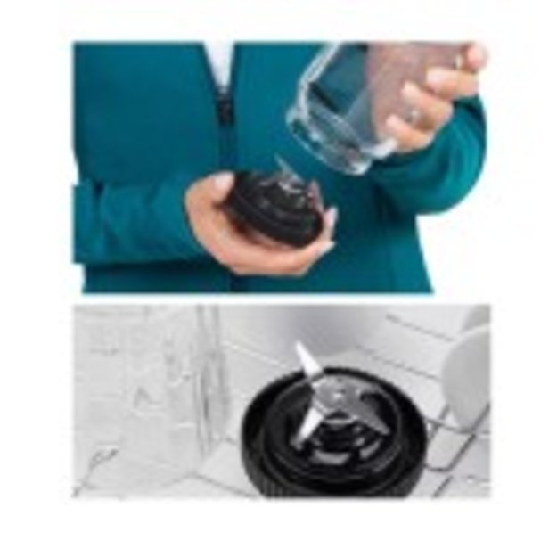 Ne&scaron;iojamas trintuvas Nutribullet Flex&trade; NBP013GM, Gunmetal spalva