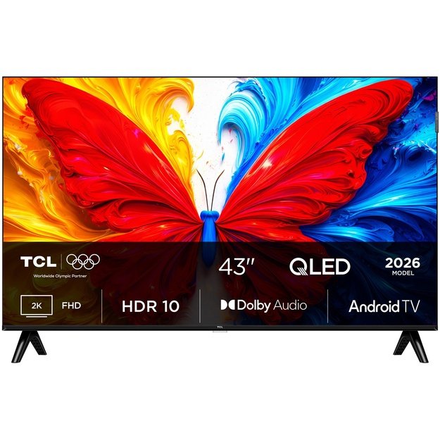 TCL S5L 43S5L TV 109.2 cm (43 ) Full HD Smart TV Wi-Fi Black 300 cd/m&sup2;