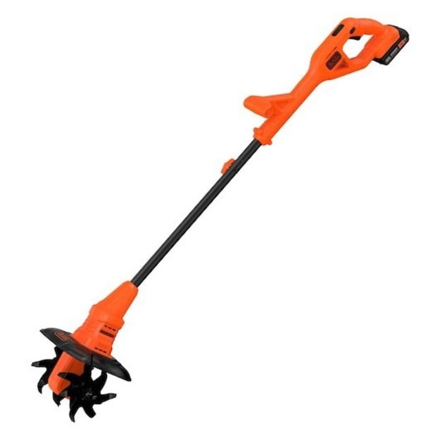BLACK & DECKER BETL1820L-QW Tiller, Loaded, 18 V, 2 Ah