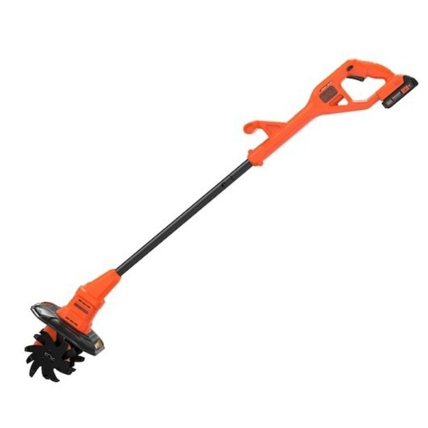 BLACK & DECKER BETL1820L-QW Tiller, Loaded, 18 V, 2 Ah