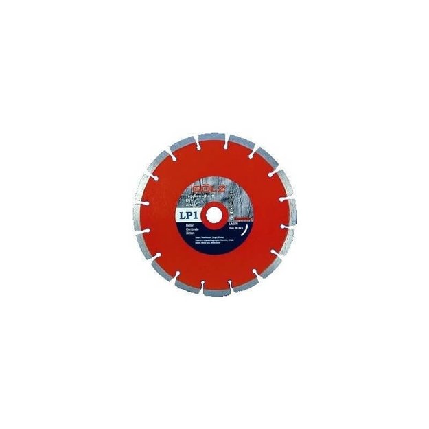 Deimantinis diskas betonui GOLZ LP1 &Oslash;300x25,4mm