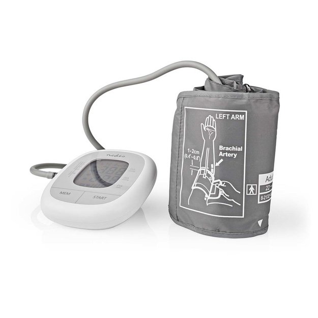 Nedis HCBL400WT blood pressure unit Upper arm Automatic