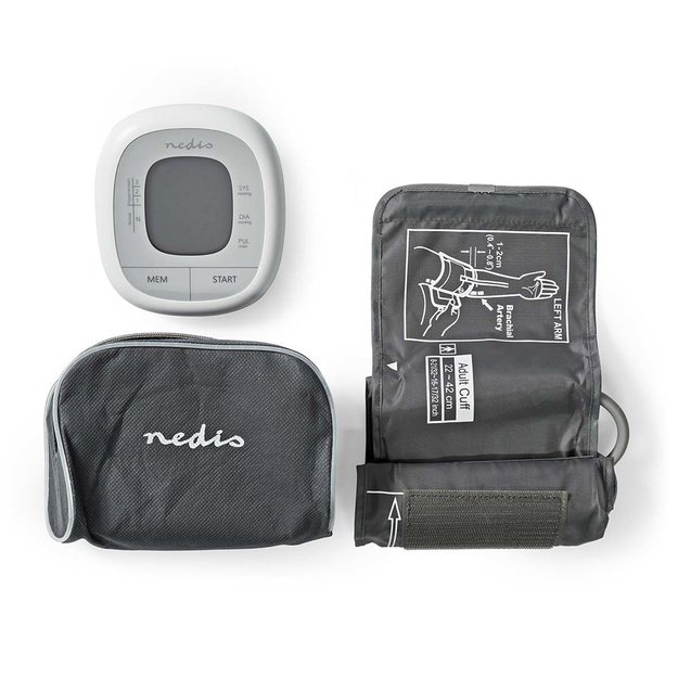 Nedis HCBL400WT blood pressure unit Upper arm Automatic