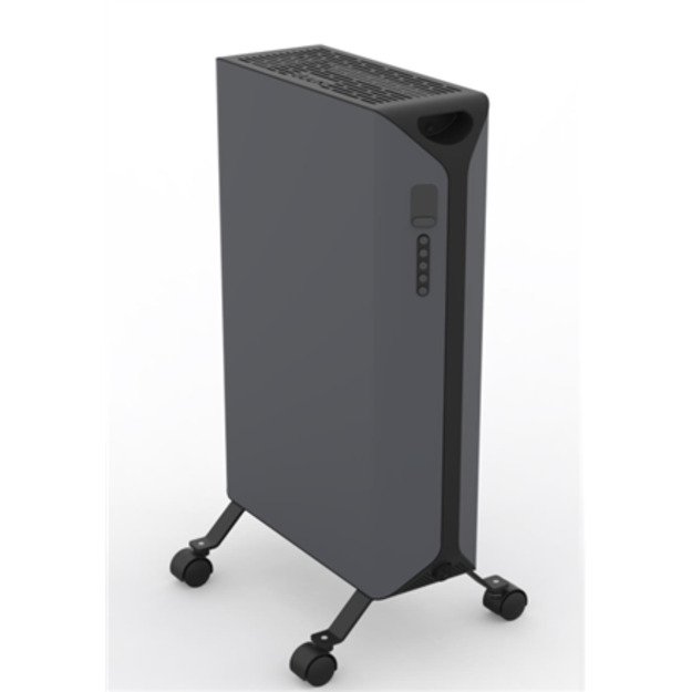 Duux Edge Oil Heater | Oil Heater | 2000 W | Suitable for rooms up to 20 m&sup2; | Gray 1