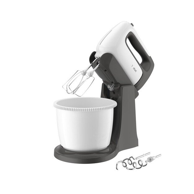 Tefal Prep Mix+ HT4641 Stand mixer 500 W Grey, White