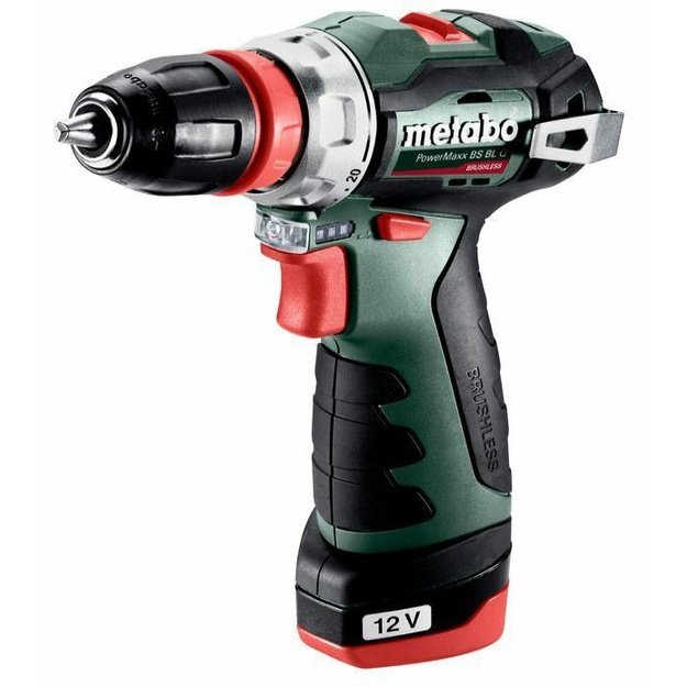 METABO SCREWDRIVER 12V 38Nm 2x2,0Ah BS BL Q