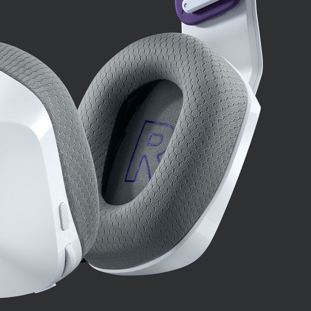 LOGITECH G G733 LIGHTSPEED Wireless RGB Gaming Headset Headset full size 2.4 GHz wireless white