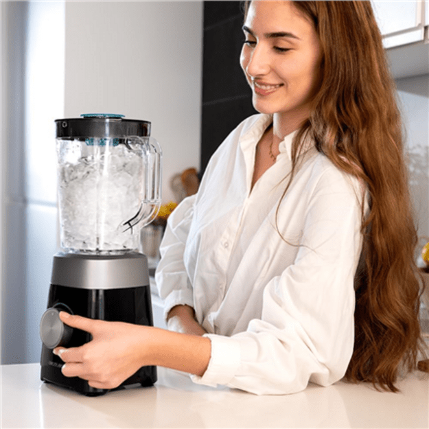 Cecotec Blender | Power Black Titanium 1300MAX B | Tabletop | 1300 W | Jar material Plastic | Jar capacity 1.5 L | Ice crushing